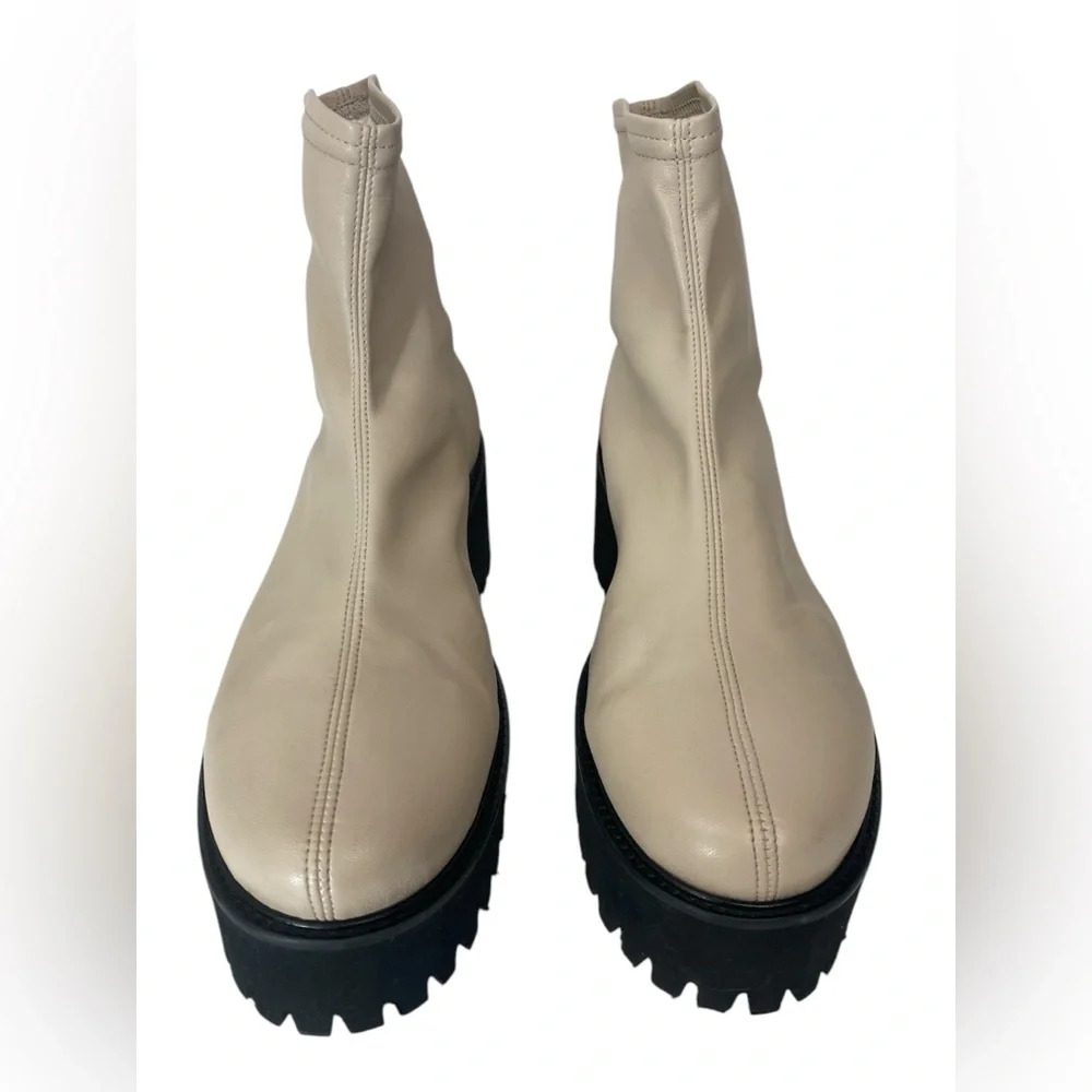 FRAME Le Croyden Bootie Cream Size 43 - Picture 5 of 12